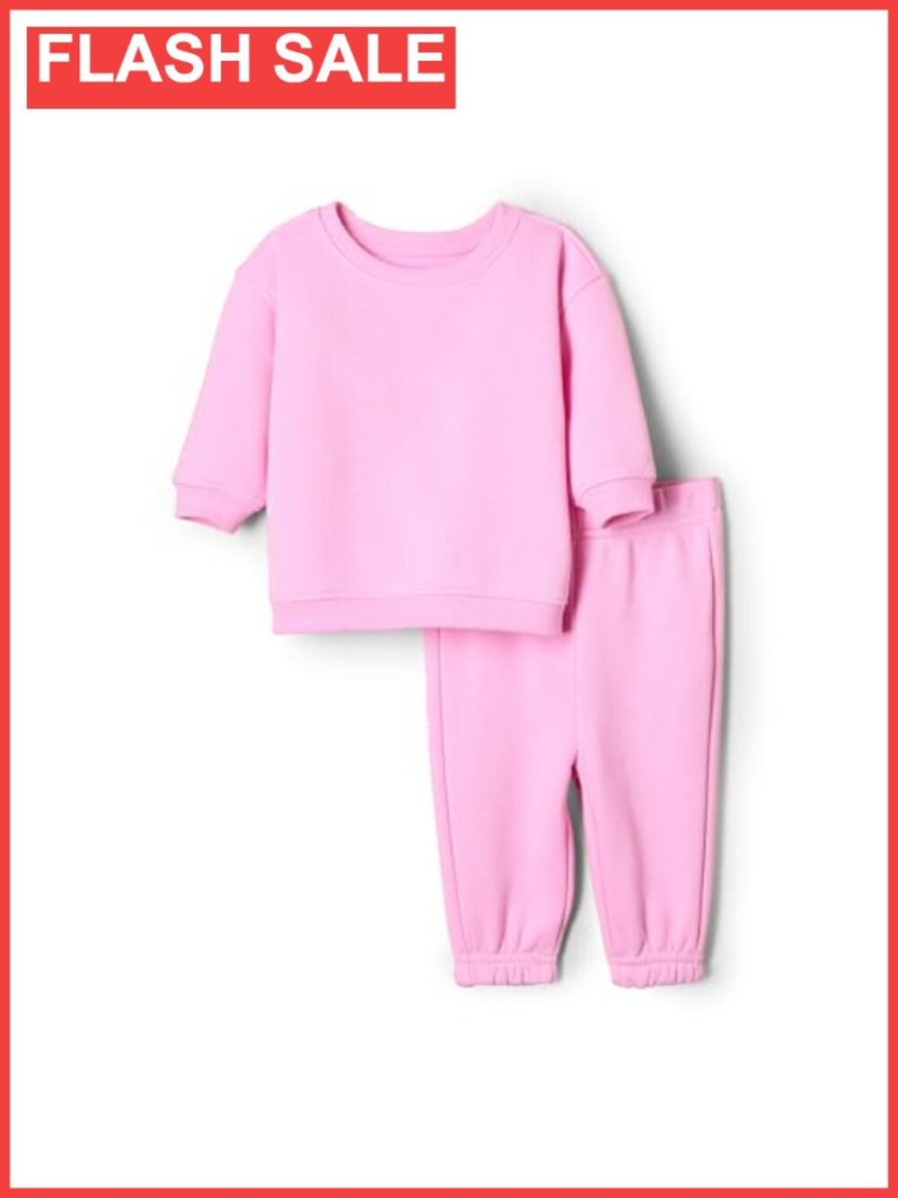 Toddler Unisex Sweatshirt & Sweatpant Set French Terry Relaxed Fit